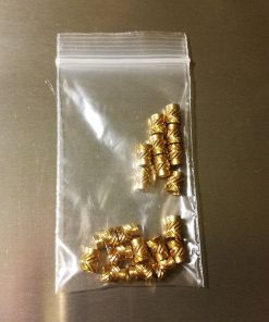Flex3Drive bag of threaded brass inserts