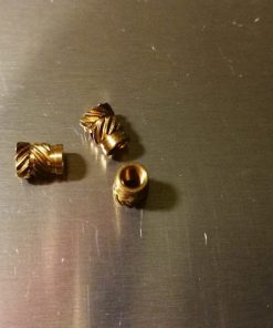 Flex3Drive brass threaded inserts